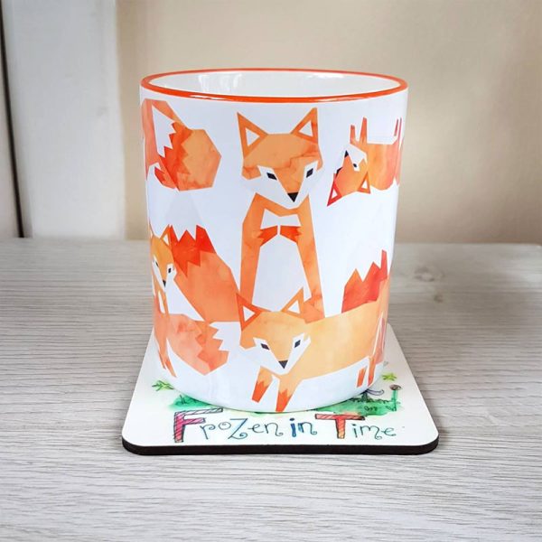 Ceramic Fox Cup - Image 2