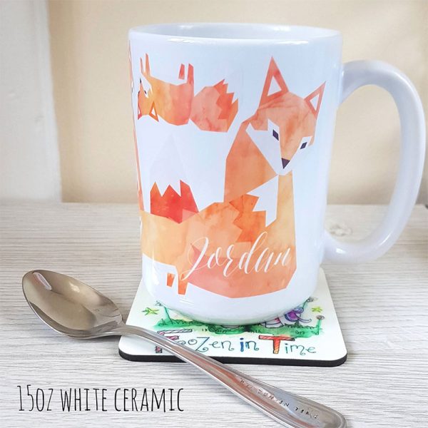 Ceramic Fox Cup - Image 3